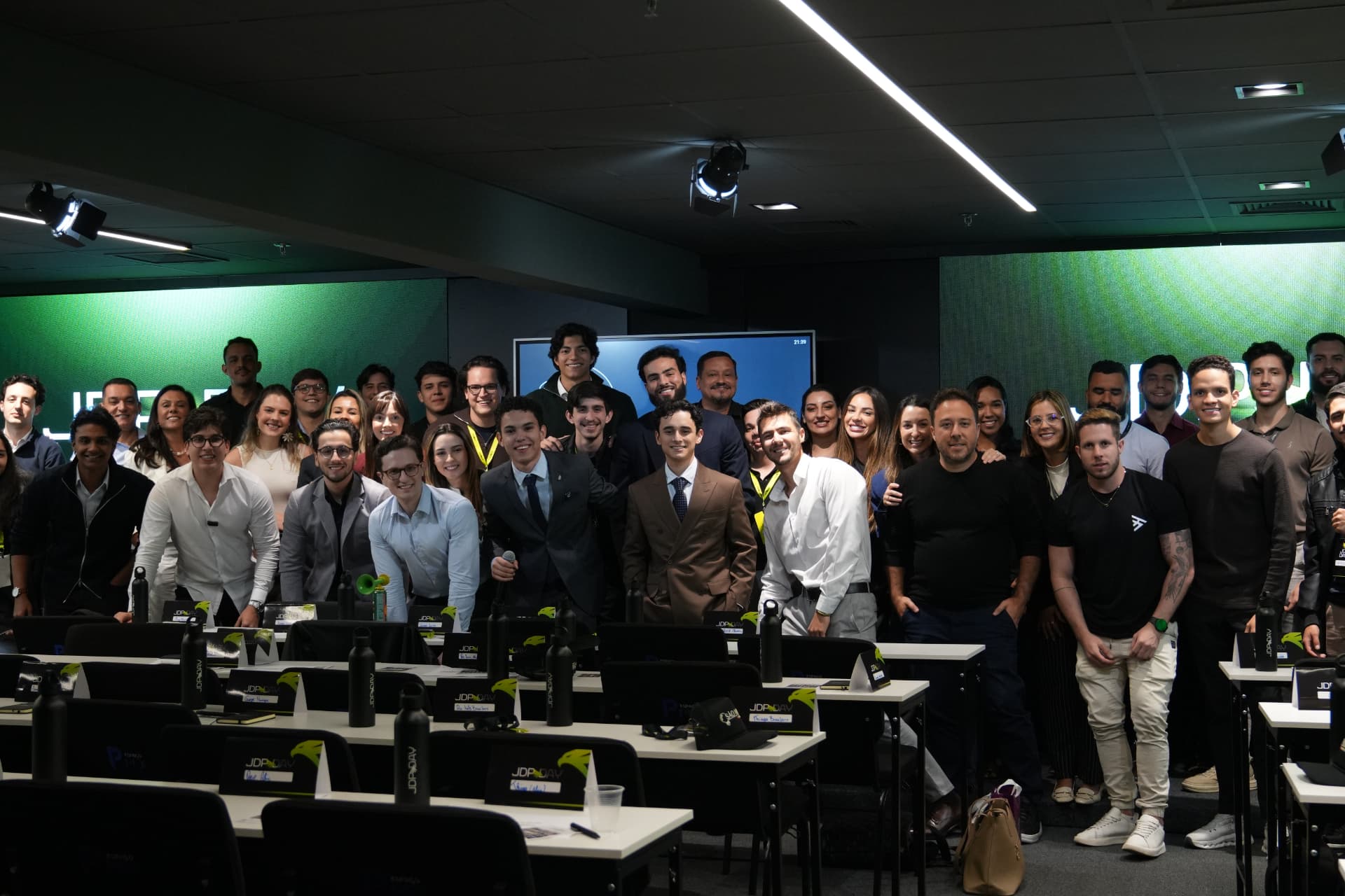 Equipe e clínicas parceiras reunidas no JDP Day